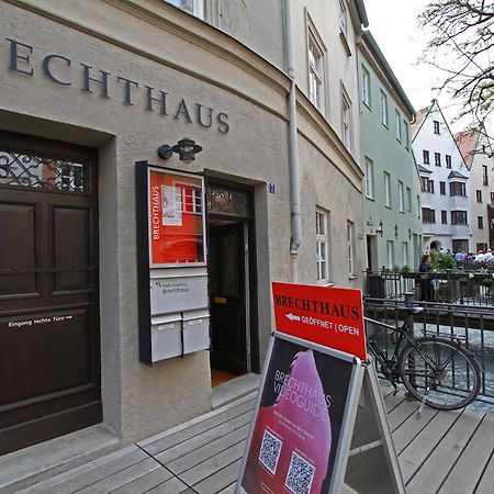 Gemuetliche Oase In Der Innenstadt, Zwei Minuten Zum Rathaus Augsburg Buitenkant foto